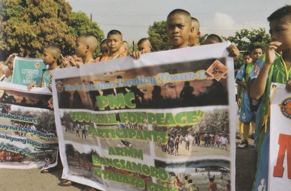 Participants of the Football for Peace Program